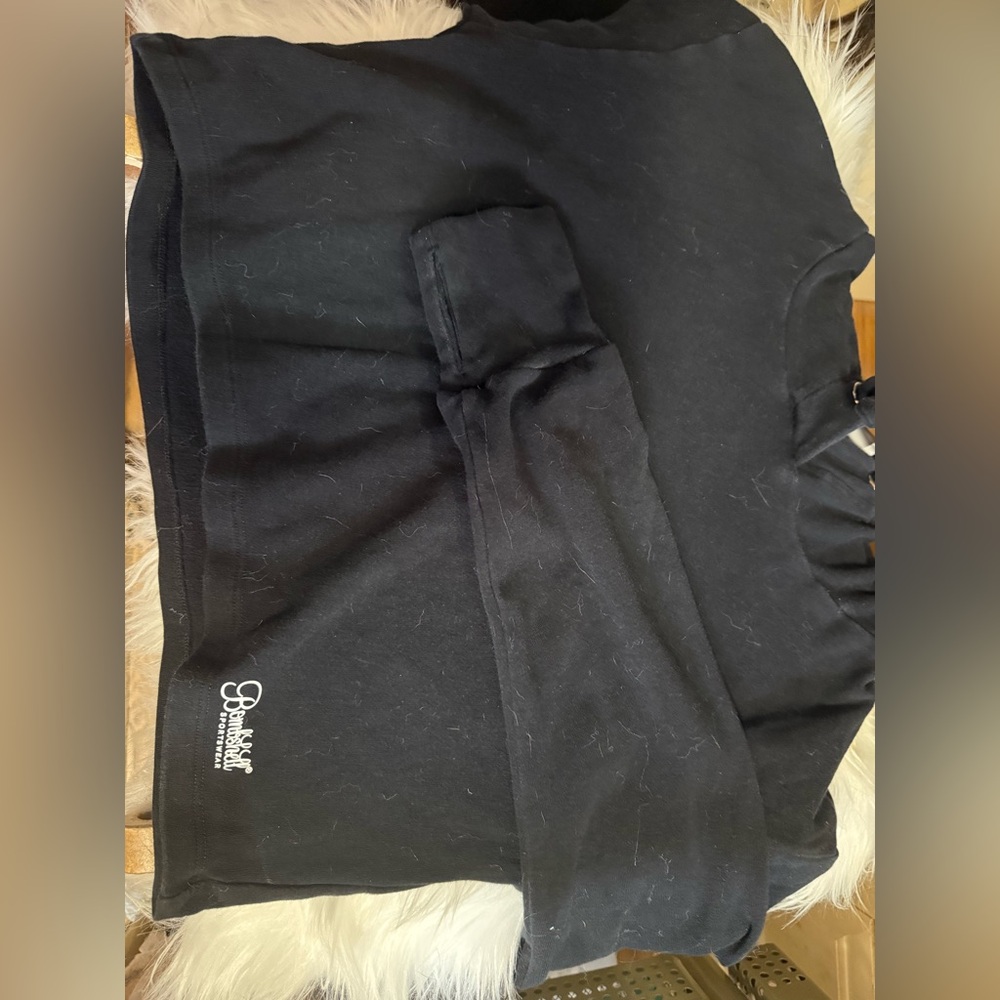 Bombshell sports crop top sweater